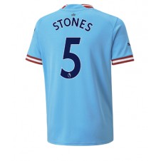 Manchester City John Stones #5 Hjemmedrakt 2022-23 Kortermet